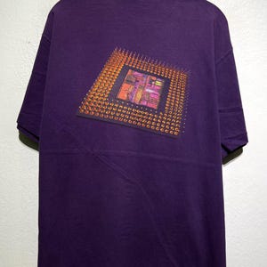 Vintage 90s Intel Inside Pentium T-Shirt Tech Nerd CPU Processor Computer Programmer Double Sided Geek PC Shirt Size L