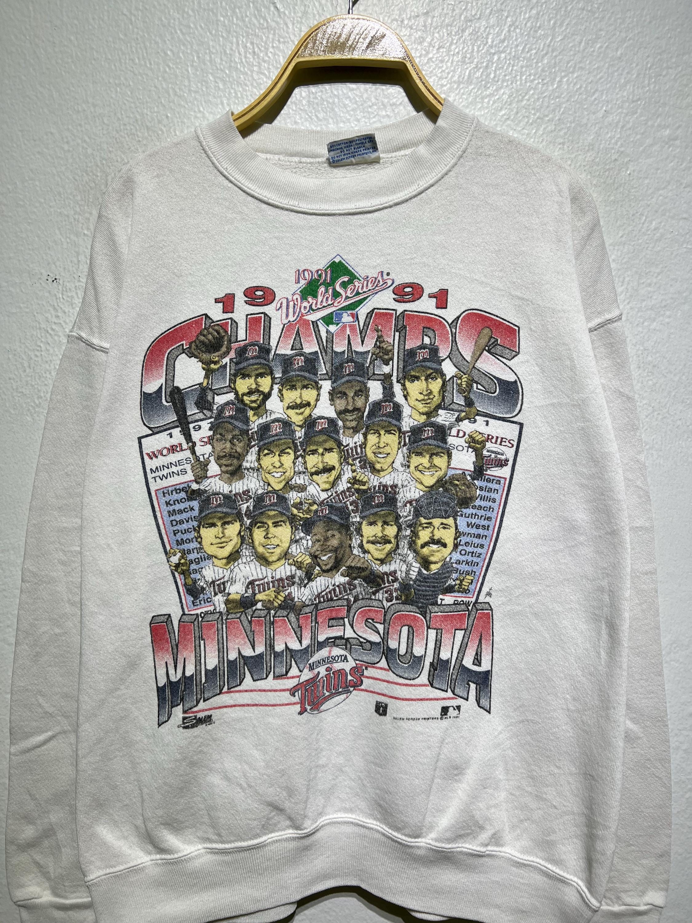 ヴィンテージ 90年代 ミネソタ ツインズ 1991 ワールドシリーズ