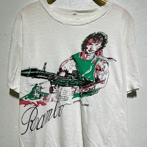 Rambo film shirt - Etsy 日本