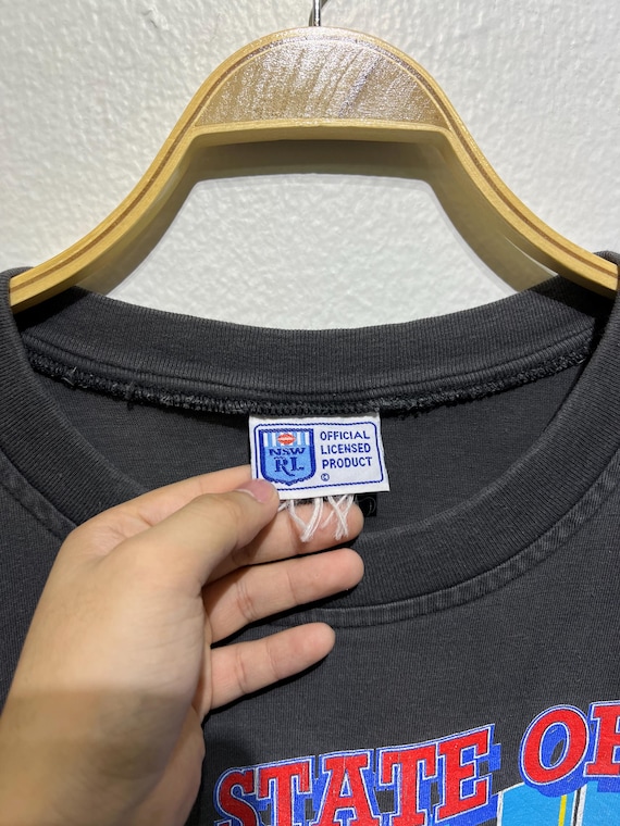 NSW RL 90'S 半袖Tシャツ オーストラリア ラグビー ヴィンテージ Vintage 90s XIV State of Origin Series 1993 T Shirt Size XL