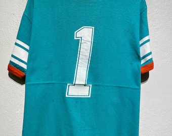 Vintage 90s Boompa Number 1 Retro Football Jersey Style T-Shirt Sports Theme Size M