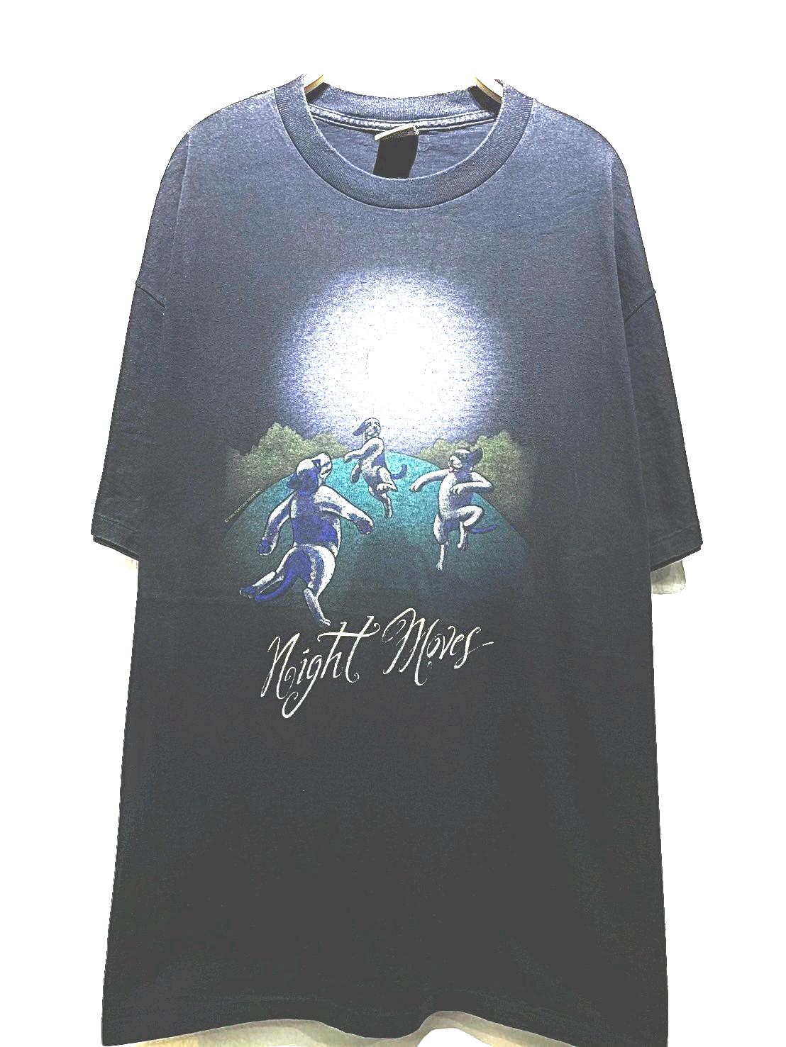 トップス 90s henryneck long t-shirt dog fullprint Animal Print