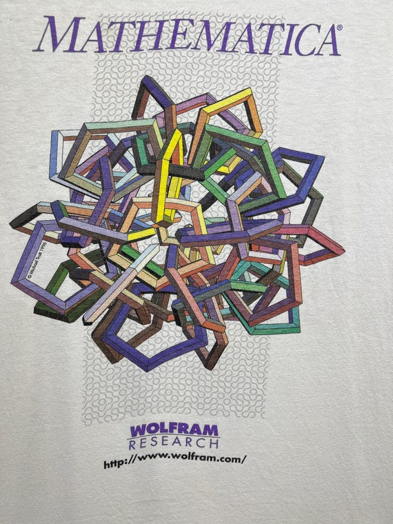 Vintage 1990 Mathematica Wolfram Technical Empowe… - image 2