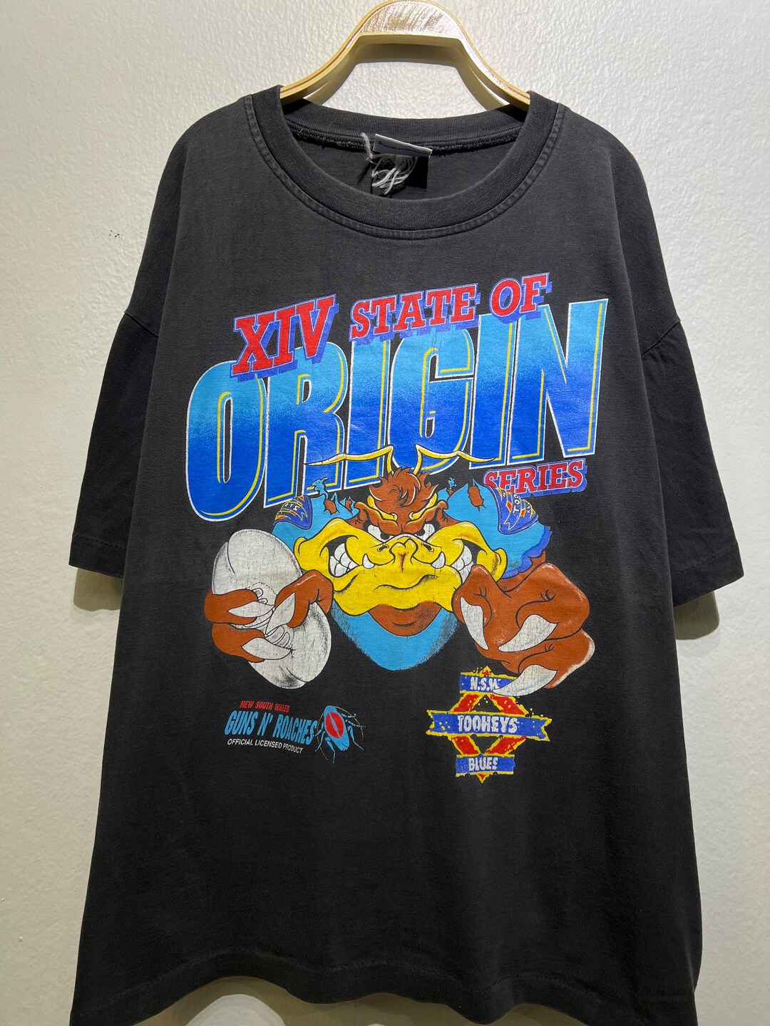 Vintage 90s XIV State of Origin Series 1993 T Shirt Size XL