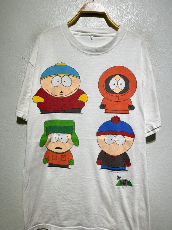 South Park ビンテージＴシャツ 90s Rare Vintage SOUTH PARK 1998 Comedy Central T-shirt Size