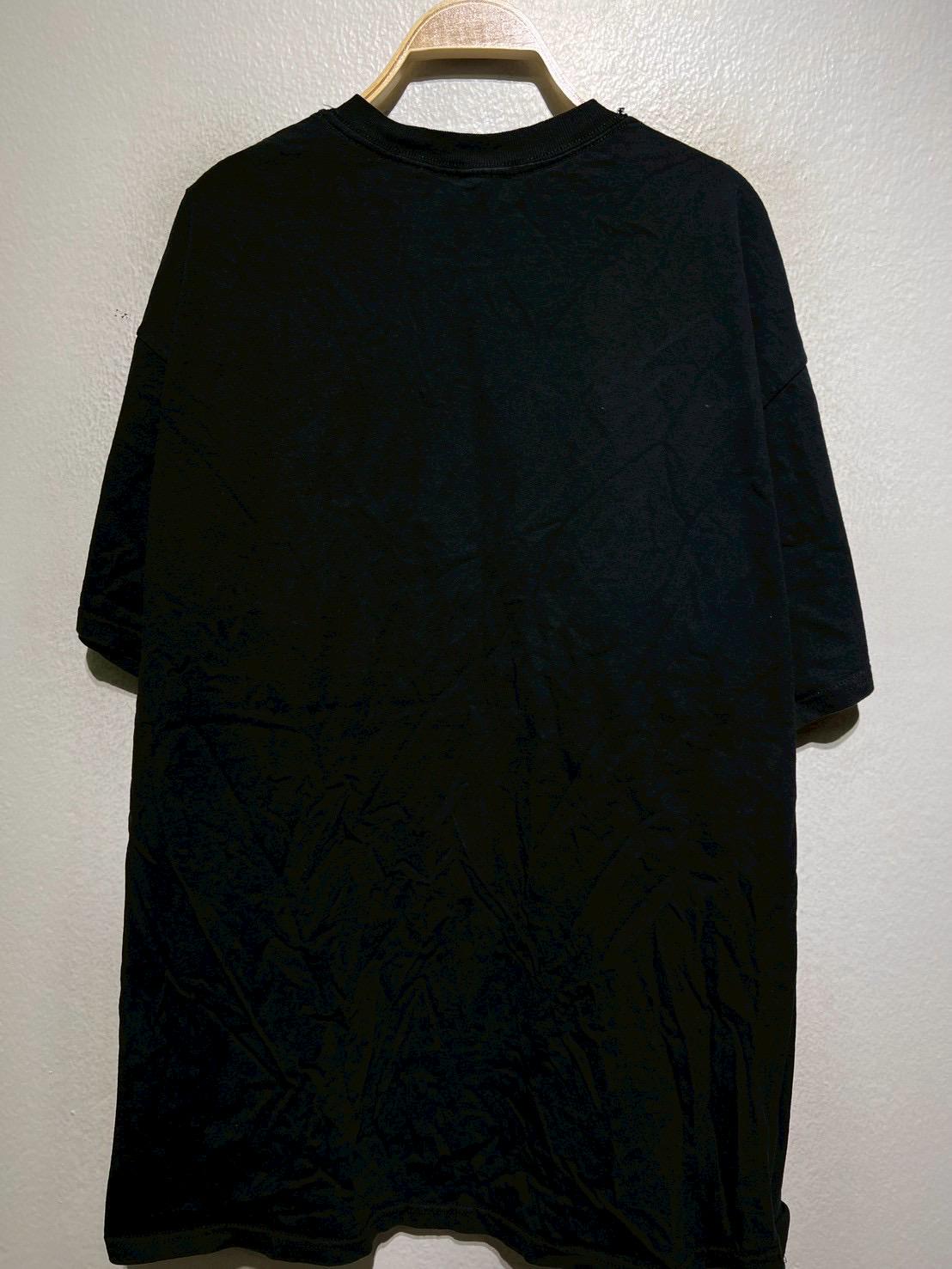 Vintage 90s Human-i-tees Black Panther T-shirt Size XL Big Face