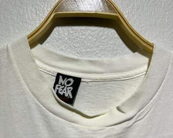 Vintage 90s No Fear Sports Quote T-shirt I've Never Lost Just