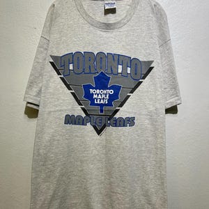 Vintage 1993 Toronto Maple Leafs NHL Hockey T Shirt Playoffs Fan Ausrüstung Größe XL Vintage Sportswear Vintage 90er Jahre Hockey Shirt