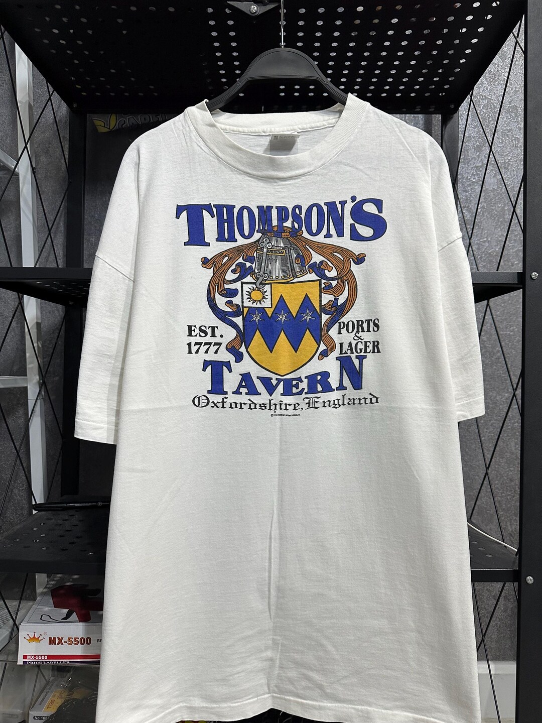 Vintage 90s Thompson Tavern Oxfordshire England 1990 T Shirt Size