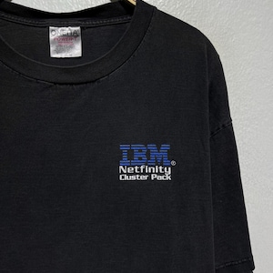 Vintage 90s IBM Netfinity Cluster Pack Tech Computer Software IT Collectible T-Shirt XL