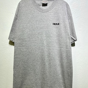 Vintage 90s IKEA T Shirt Size L 1990s Swedish Brand Tee Vintage IKEA Logo Shirt Retro Home Decor Fan Apparel