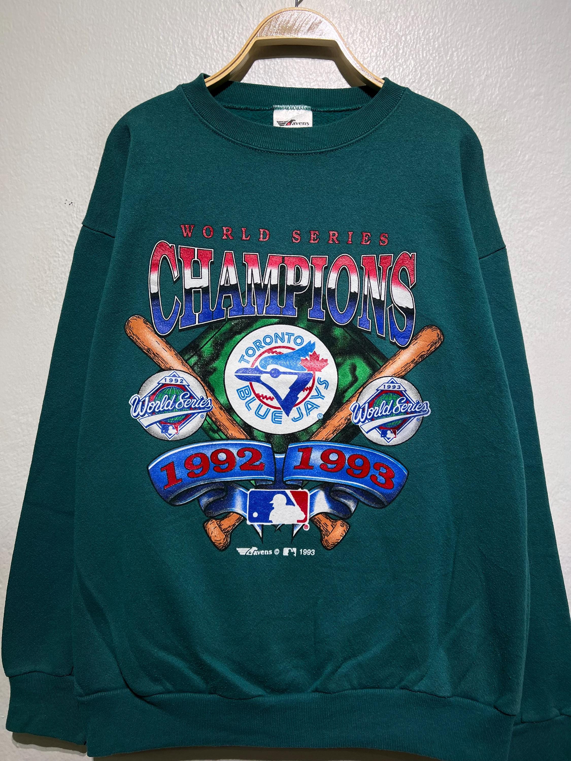 Vintage 90s Toronto Blue Jays 1992 1993 World Series Champions