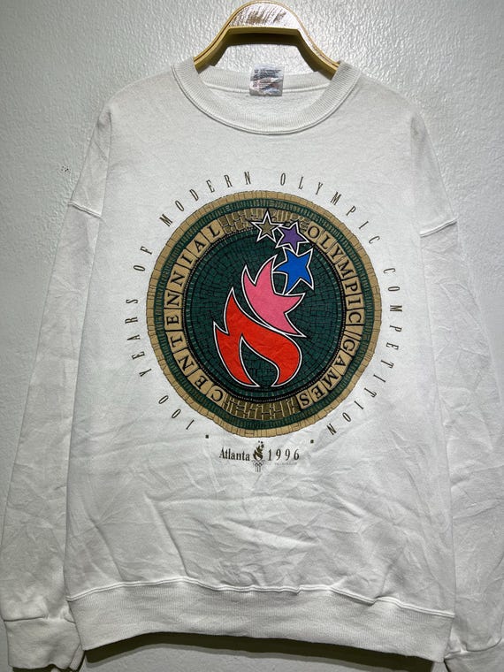Vintage 90s Atlanta 1996 Olympics Sweatshirt Centennial