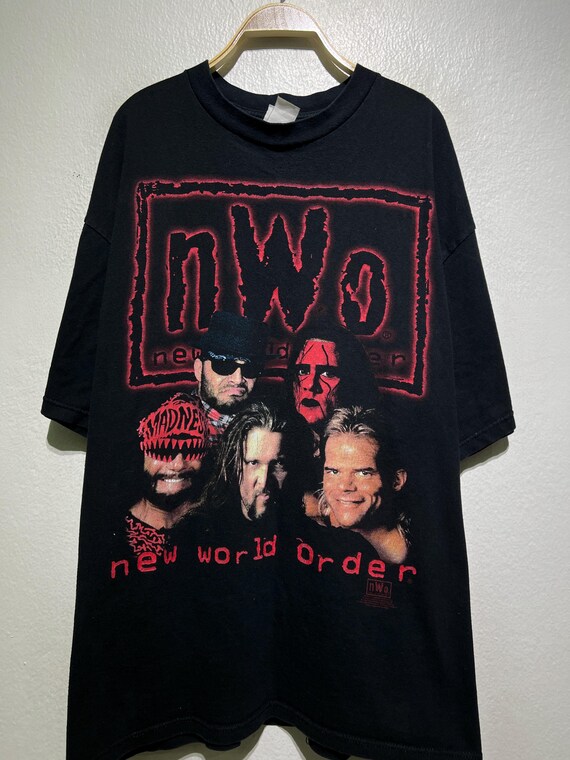 Vintage 90s NWO New World Order WCW Wrestling Hulk Hogan