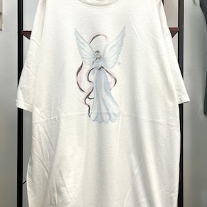 Vintage 90s Guardian Angels T-Shirt Earth Angels Graphic Tee Size 2XL