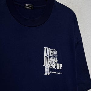 Vintage 90s Foothills Fire Rescue College Training T Shirt Size XL Vintage Firefighter Department Academy First Responder EMT Paramedic