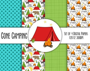 Bonfire smores C41 I Chibi girl I Doodle I Kawaii I Doll I Hand made I Choice of skin and hair I Functional I Custom I Hand drawn