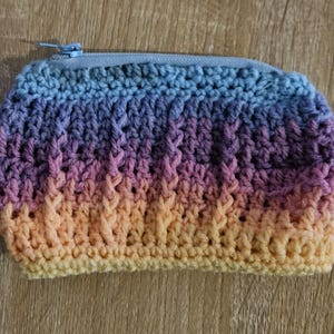 Crochet woven purse