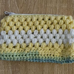Crochet woven purse