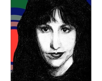 Gillian Gilbert (New Order) – A5 Print (signed by the Artist)