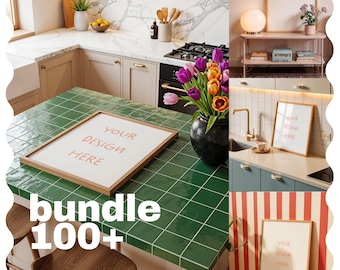 Frame Mockup Bundle 100+