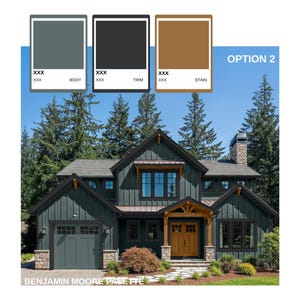 Exterior Paint Color Palette - 6