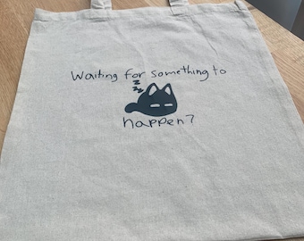 Omori inspired Cat Waiting Bag