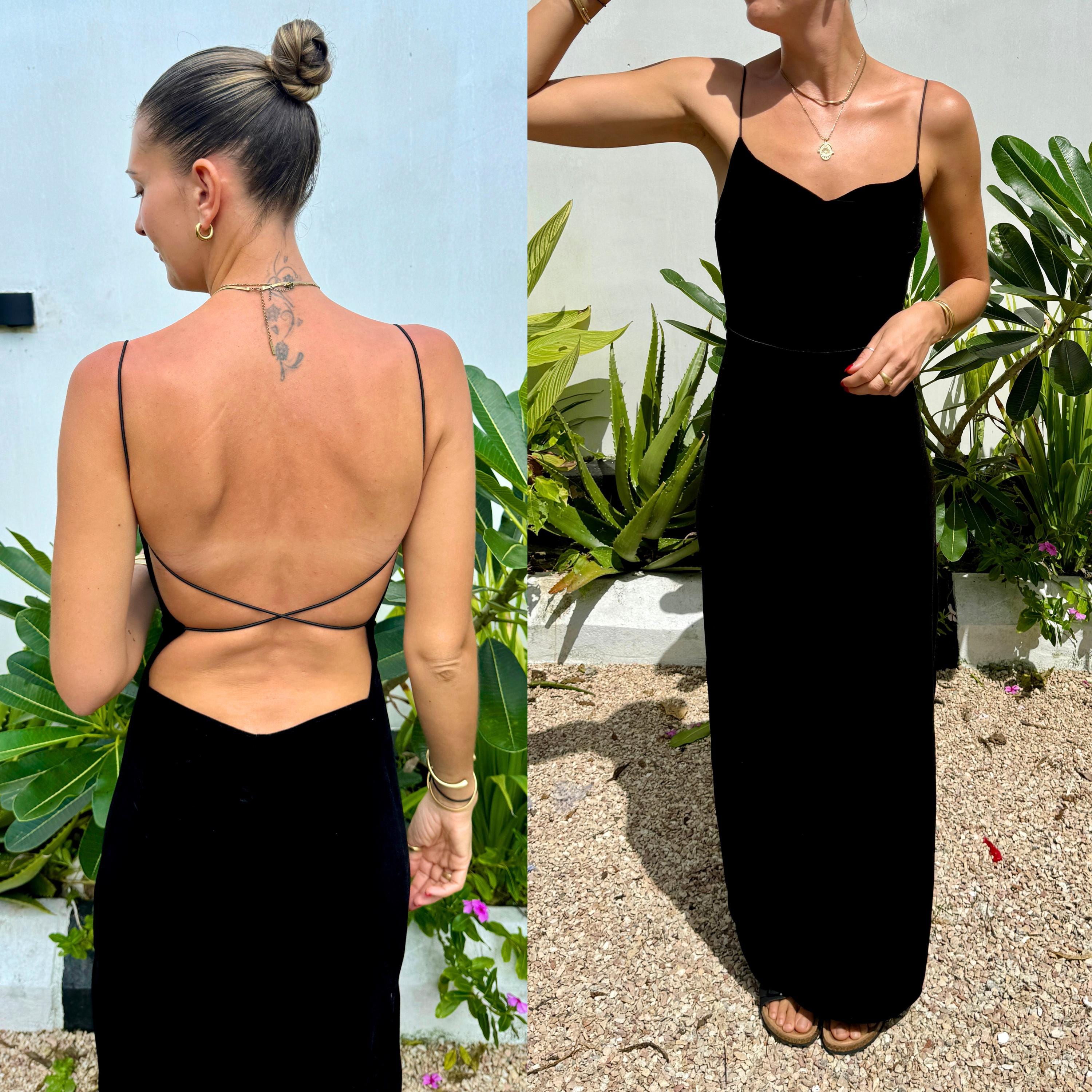 Sweetheart Backless Maxi Dress Sewing Pattern (PDF) - XXS-XXL - Etsy