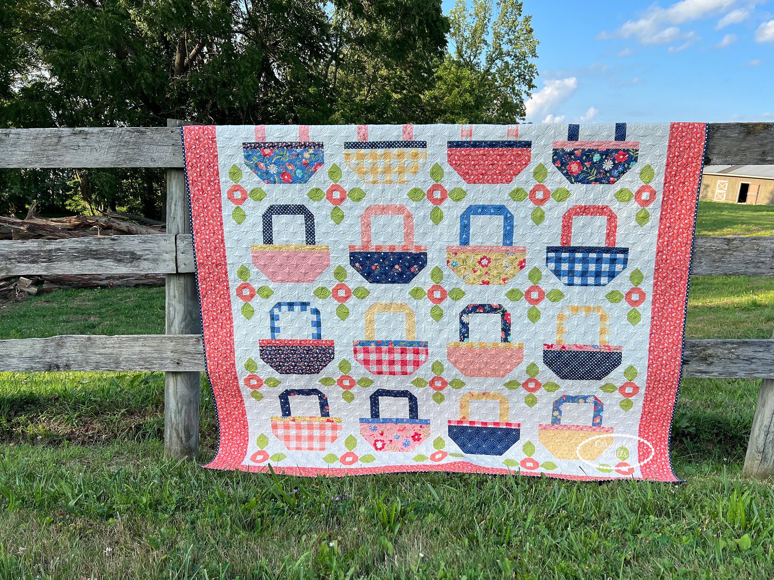 Basket Bliss PDF Quilt Pattern #197 - Etsy
