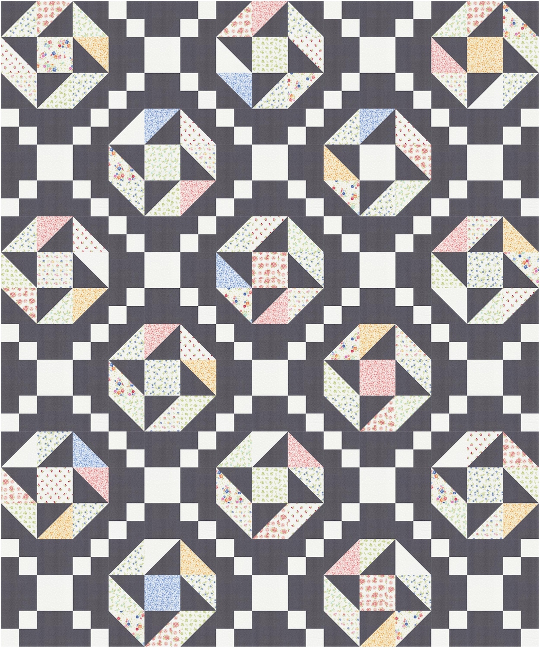 Bespok Pattern Bespoke PAPER Quilt Pattern #230 - Etsy