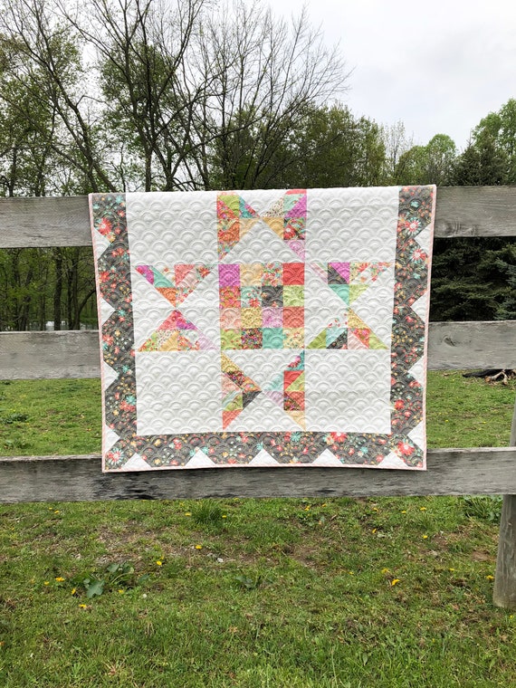 Barn Star 2 Pattern 140 Paper Quilt Pattern Etsy