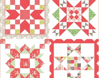 Barn Star Sampler Set Paper Pattern Version