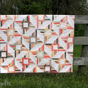 Persimmon PAPER Quilt Pattern #110