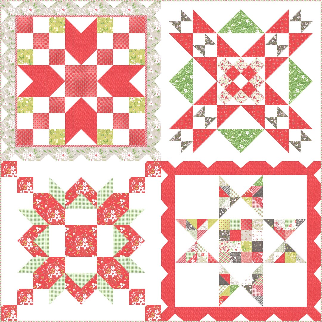 Barn Star Bundle (1-4) PDF Pattern Version - Etsy