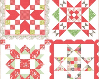Barn Star Bundle (1-4) PDF Pattern Version