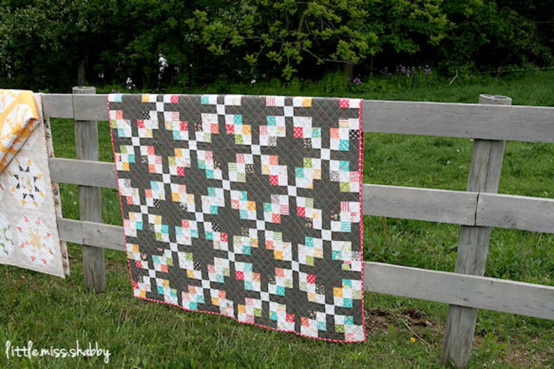 Gingersnap Pattern 104 PAPER quilt pattern image 1