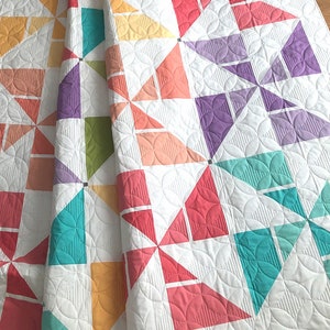 Sun Twist Paper Quilt Pattern #190