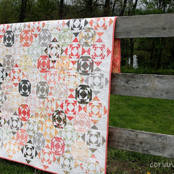 Droplets PAPER Quilt Pattern #109