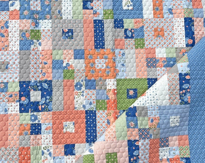 Jelly Roll Patchwork DIGITAL/PDF Quilt Pattern #200 Etsy