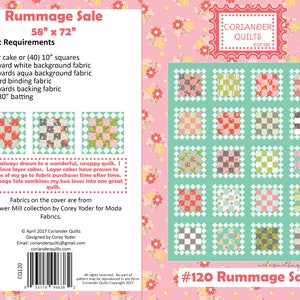 Rummage Sale PDF Quilt Pattern 120 image 5