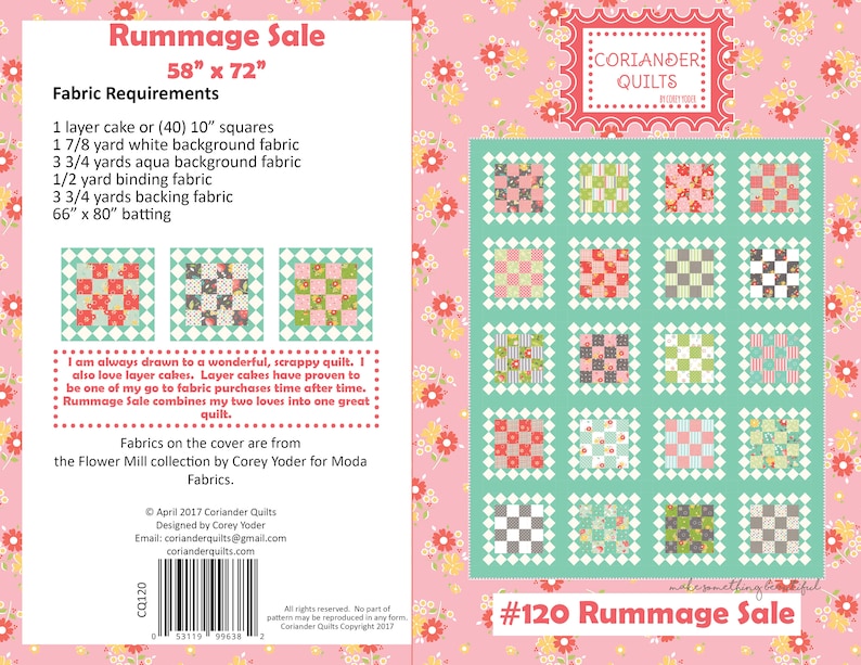 Rummage Sale PDF Quilt Pattern 120 image 5