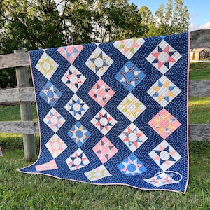 Summer Weekend Paper Quilt Pattern #196