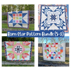 Barn Star Bundle (5-8) PDF Pattern Version