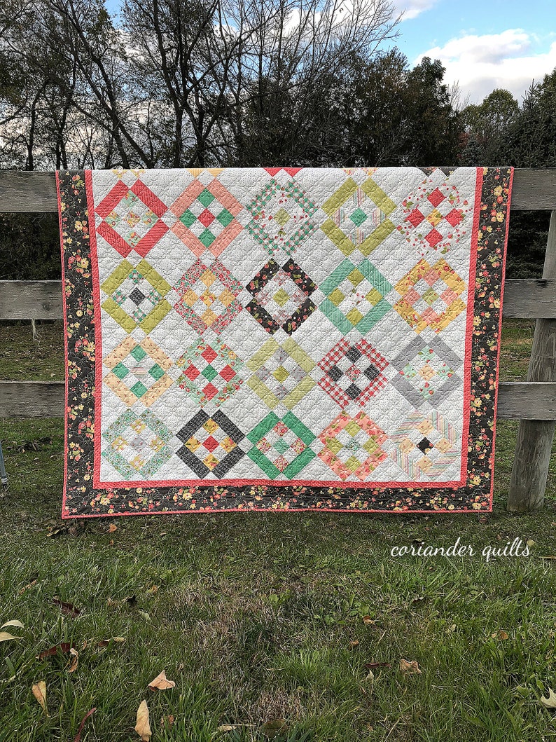 Coriander Quilts Pattern Bundle 4 strawberry Jam Release Etsy