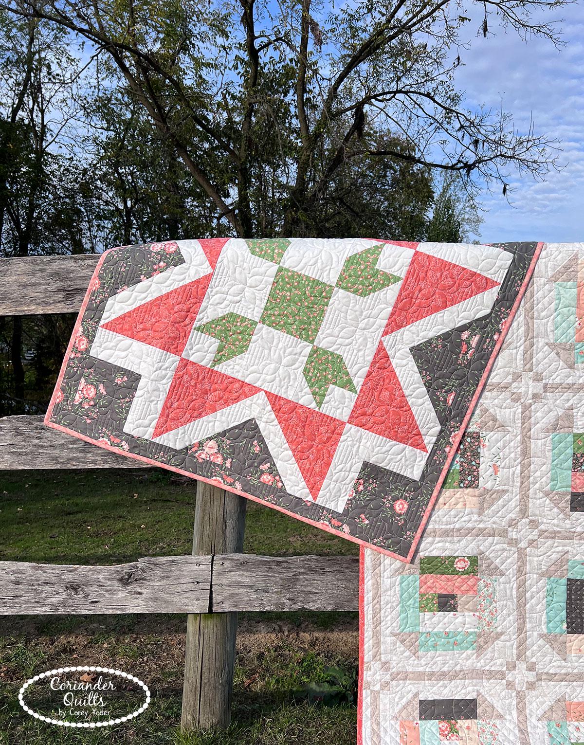 Barn Star 9 PAPER Quilt Pattern #223 - Etsy
