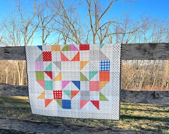 Barn Star 7 PDF Quilt Pattern #213