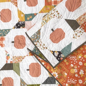 Pumpkin Festival Paper Quilt Pattern #178
