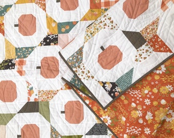 Pumpkin Festival PDF Quilt Pattern #178