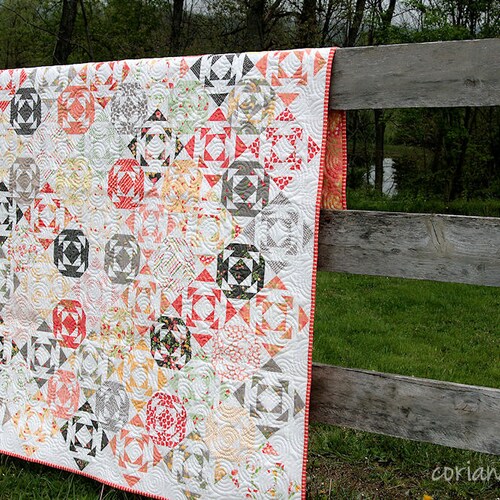 Gouttelettes PDF Quilt Pattern #109