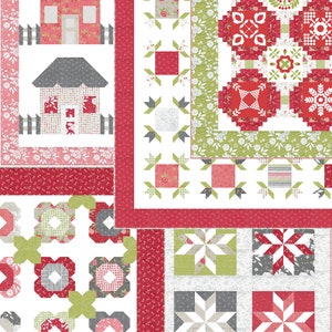 Coriander Quilts 5 piece PAPER Pattern Bundle #11 (Beautiful Day Release)